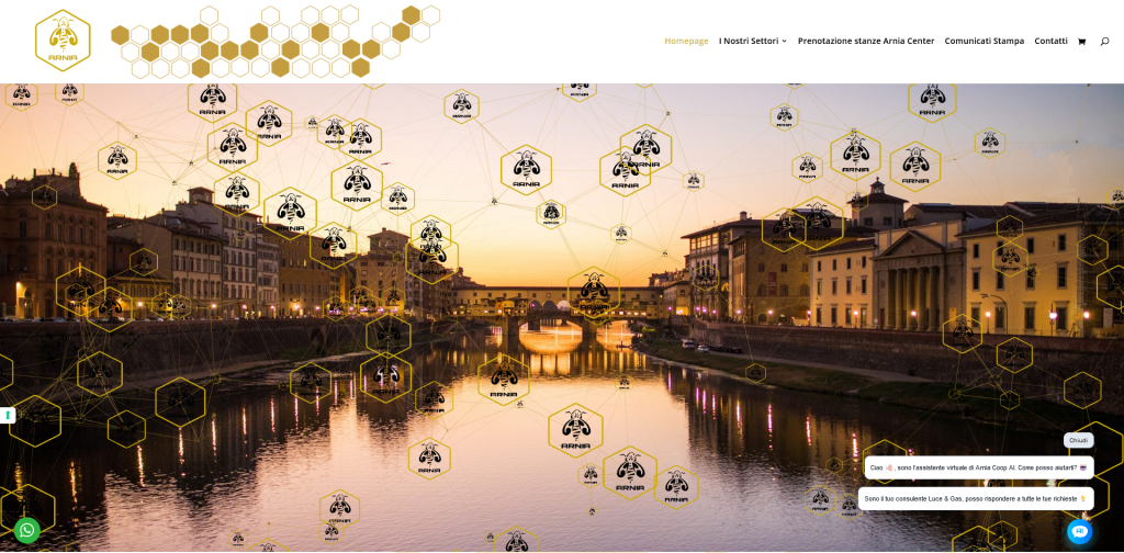arniacoop.com → PROMIUM Screenshot sito arnia