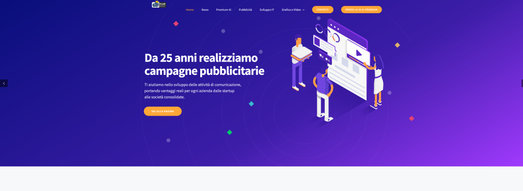 screenshot opmk sito → PROMIUM Screenshot sito arnia