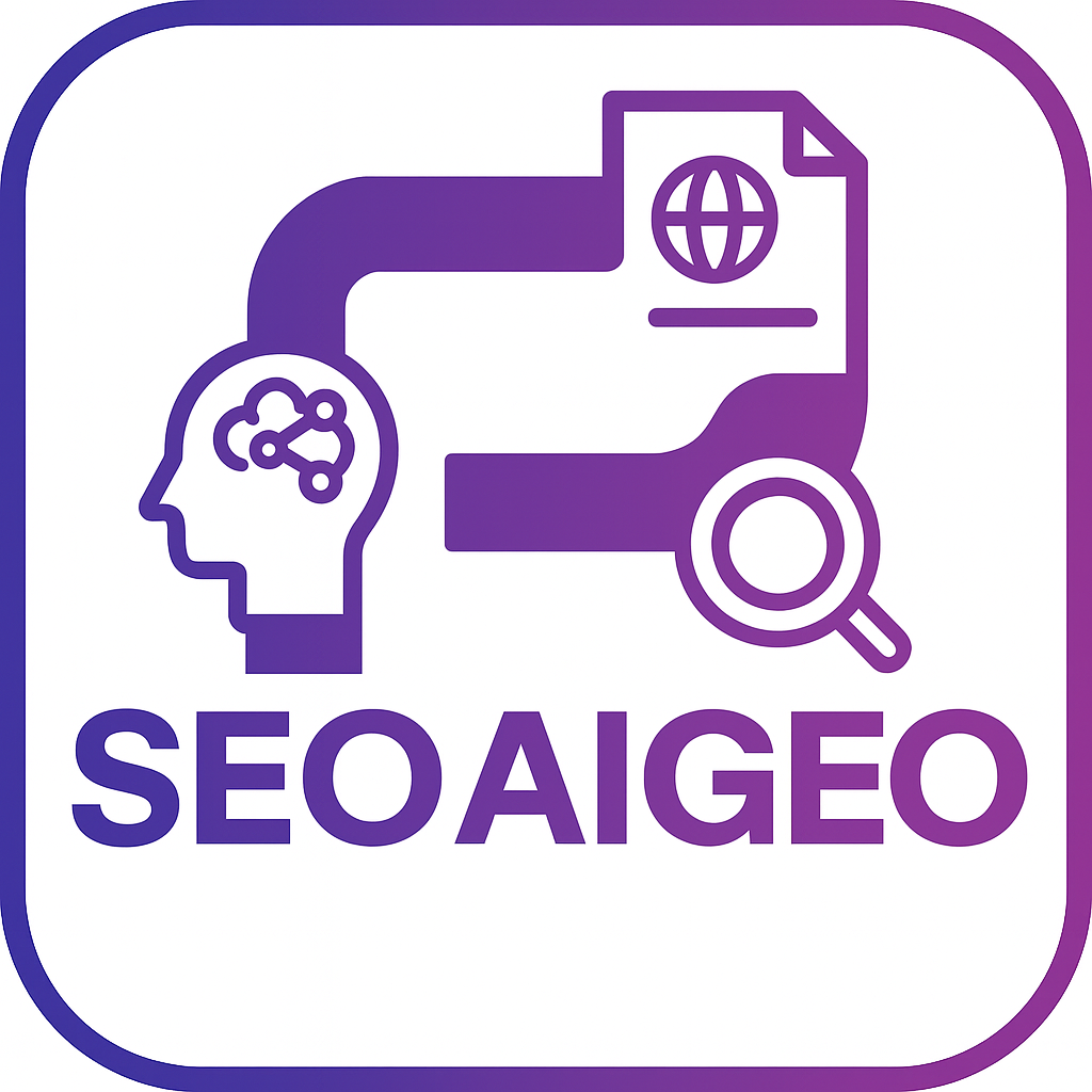 Logo SEOAIGEO PROMIUM - Generative Engine Optimization per motori AI