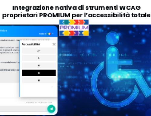 Integrazione nativa di strumenti WCAG proprietari per l’accessibilità totale
