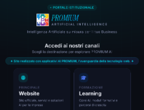 PROMIUM: Il Nuovo Sito Web Costruito con AI